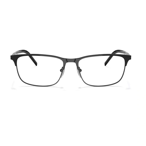 PRADA Men OPR 66YV Eyeglasses Frames RXable. Black Shine. NWT - Picture 1 of 11